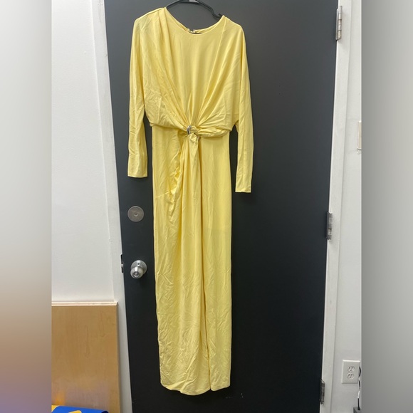 SIMKHAI Maisie Draped Blouson Column Gown NEW with TAGS - Picture 6 of 6